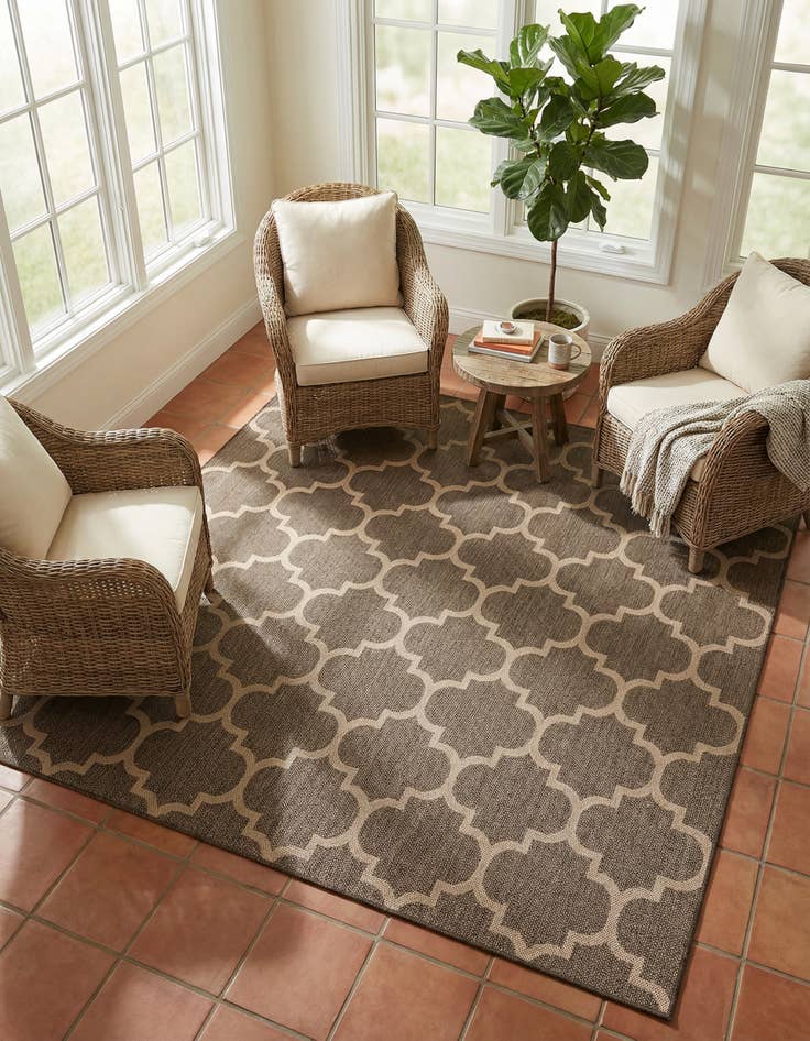 Detail image of 7' 10 x 7' 10 Dunes Square Rug