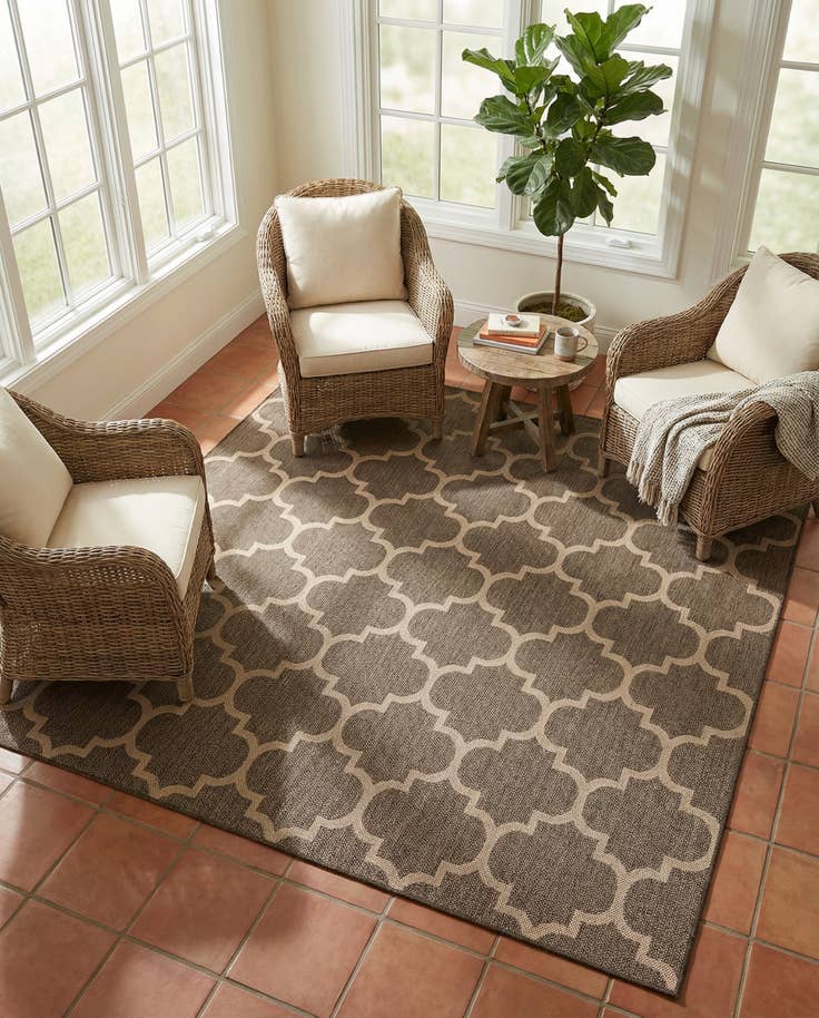 Detail image of 7' 10 x 7' 10 Dunes Square Rug