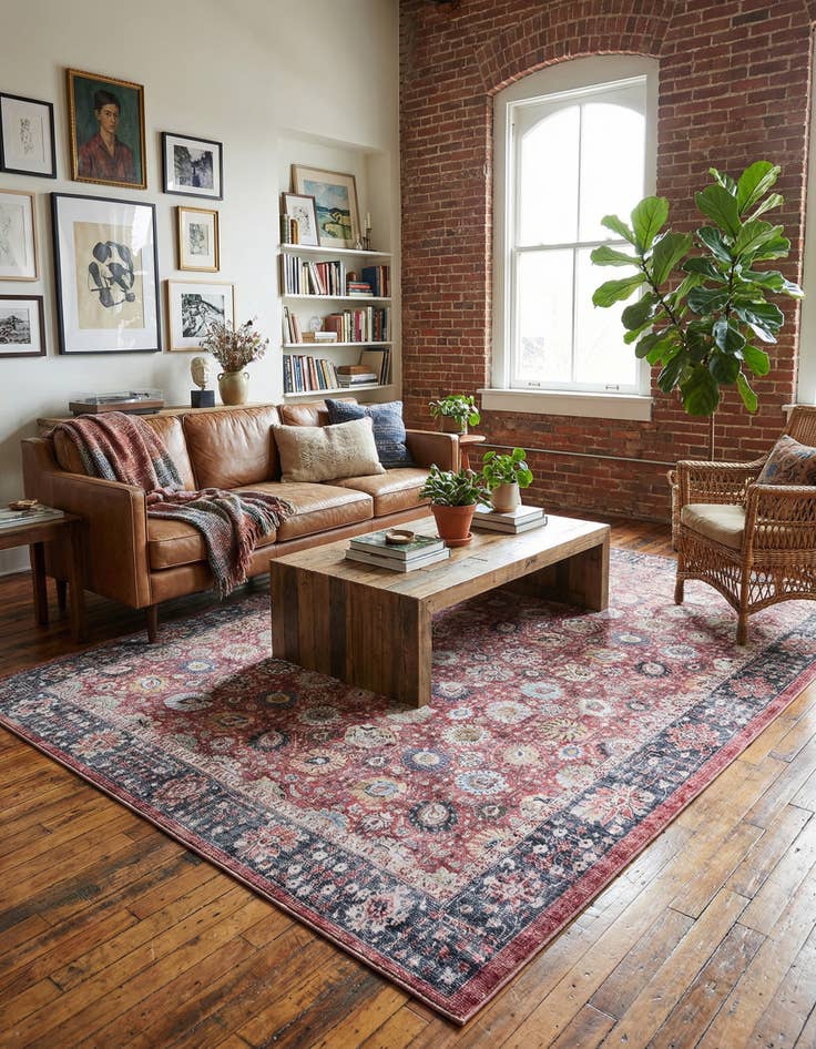 Detail image of  9' 5 x 13' 1 Timeless Rug