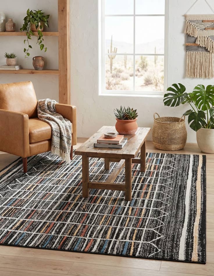 Detail image of 7' 10 x 7' 10 Aramis Square Rug