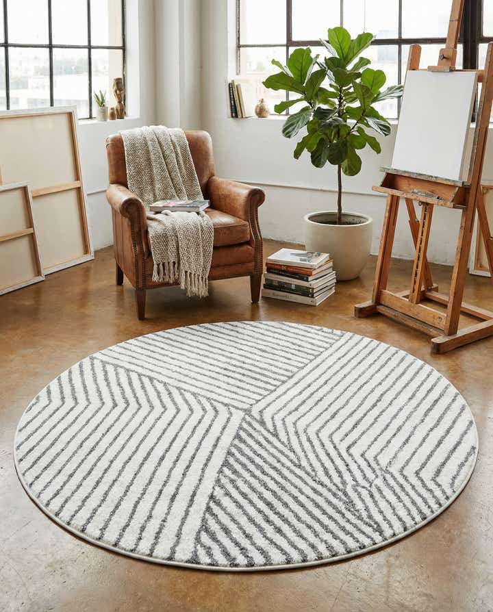 5' x 5' Oslo Round Rug