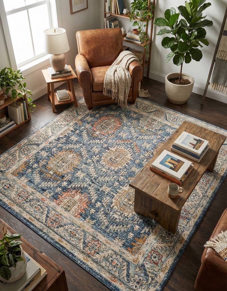 Detail image of 8' x 8' Nyla Square Rug