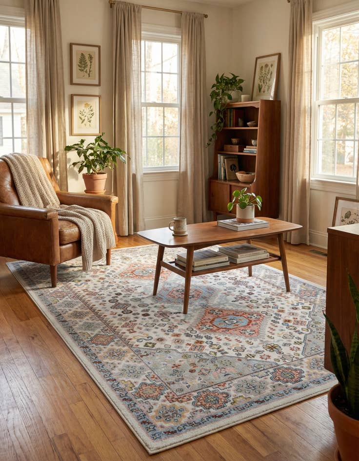 Detail image of 7' x 10' Kamala Washable Rug