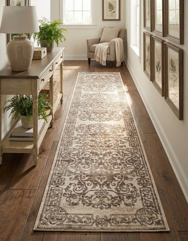 Detail image of 2' 6 x 14' Hermitage Runner Rug