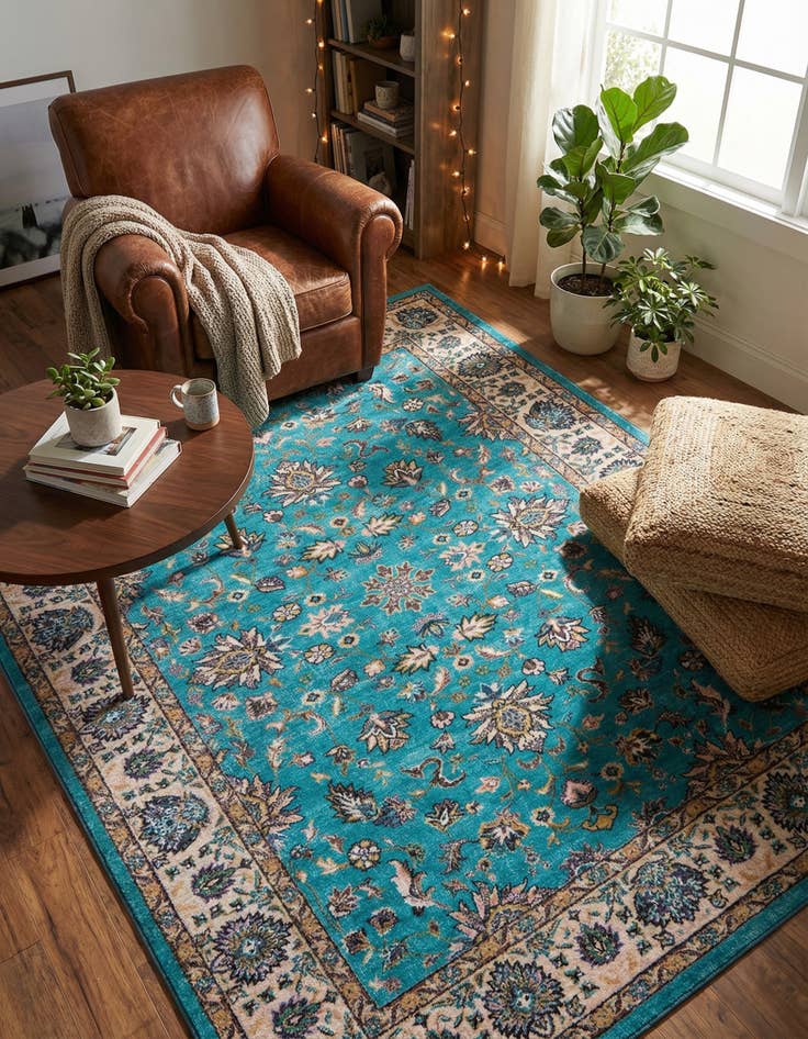 Detail image of 6' 7 x 9' Medina Rug