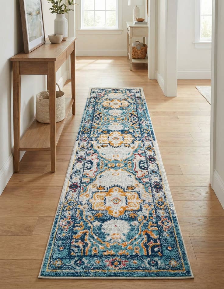 Detail image of 2' x 8' Madeline Vintage Runner Rug