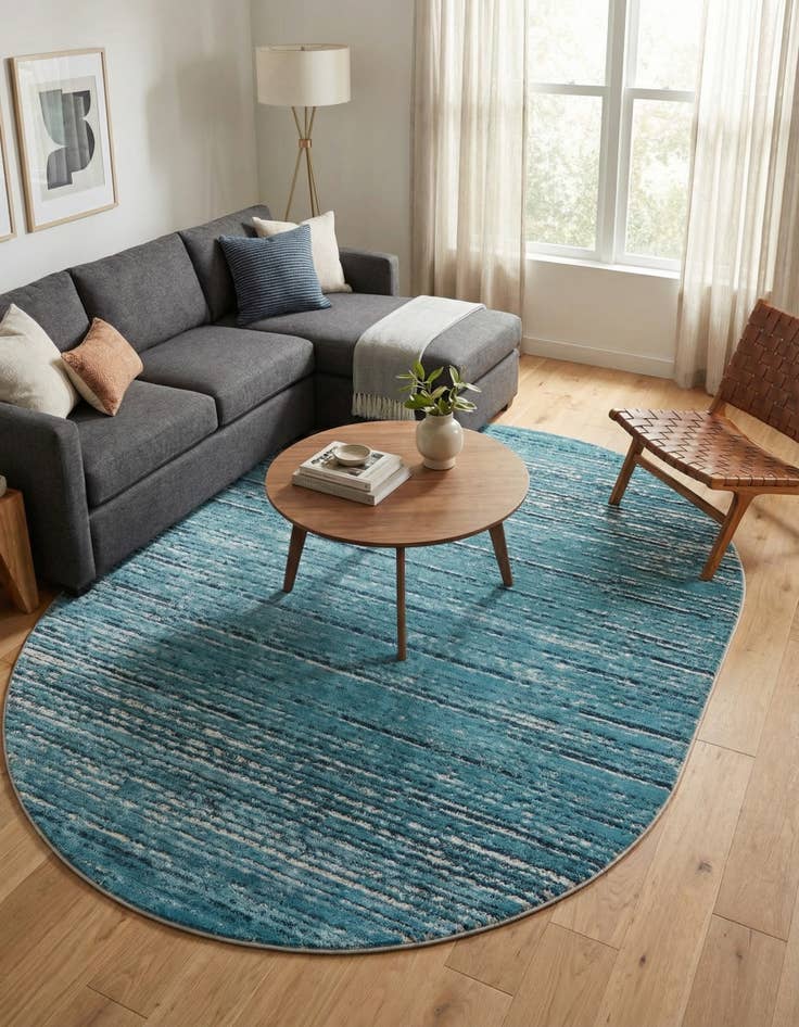 Detail image of 8' x 10' Oasis Oval Rug