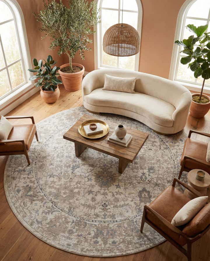 13' x 13' Oregon Round Rug