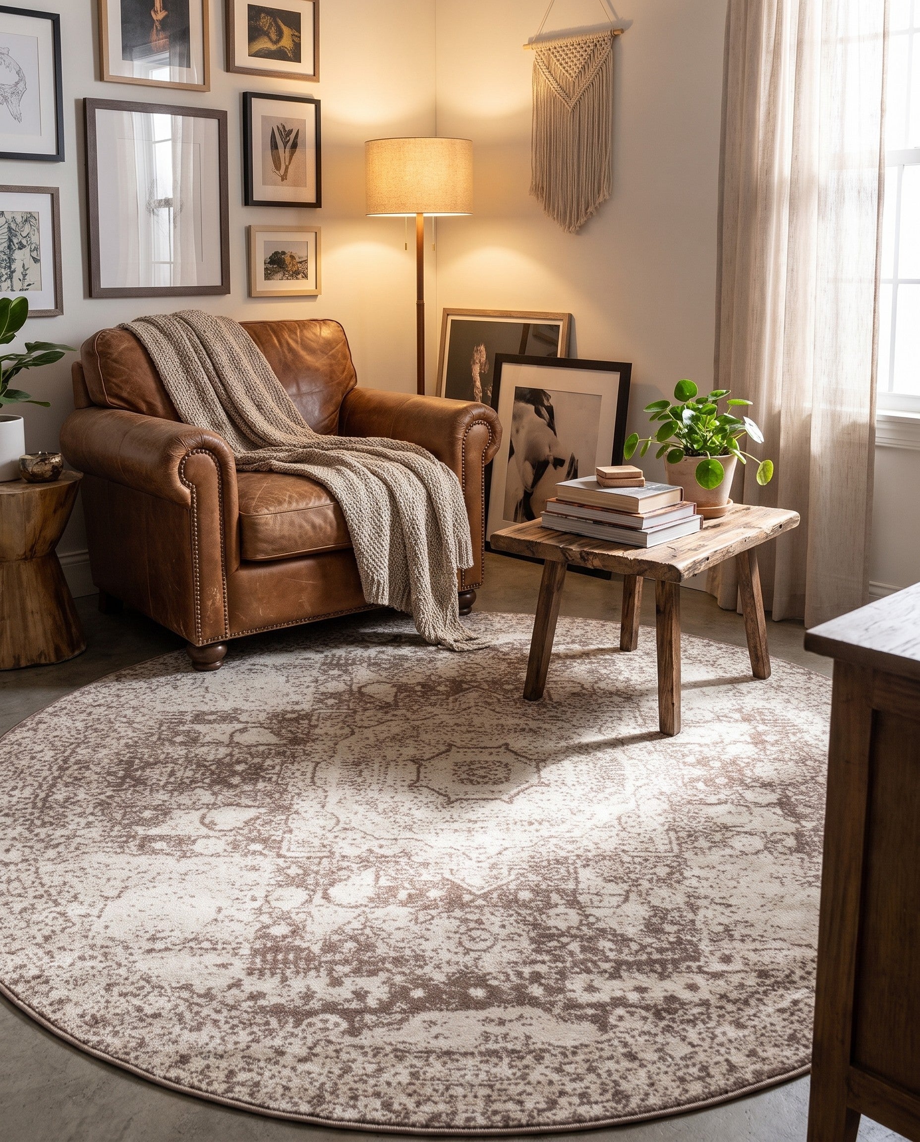 8' x 8' Dover Round Rug