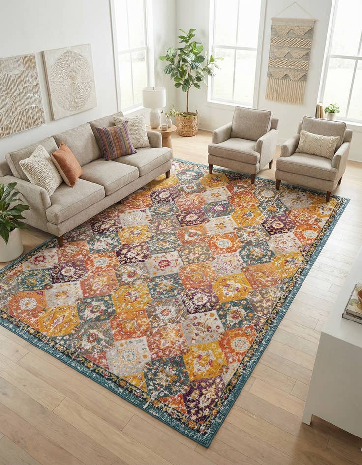 Detail image of 9' x 12' Carrington Rug