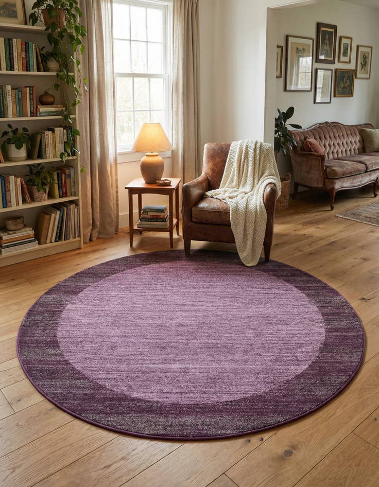 Detail image of 6' x 6' Angelica Round Rug