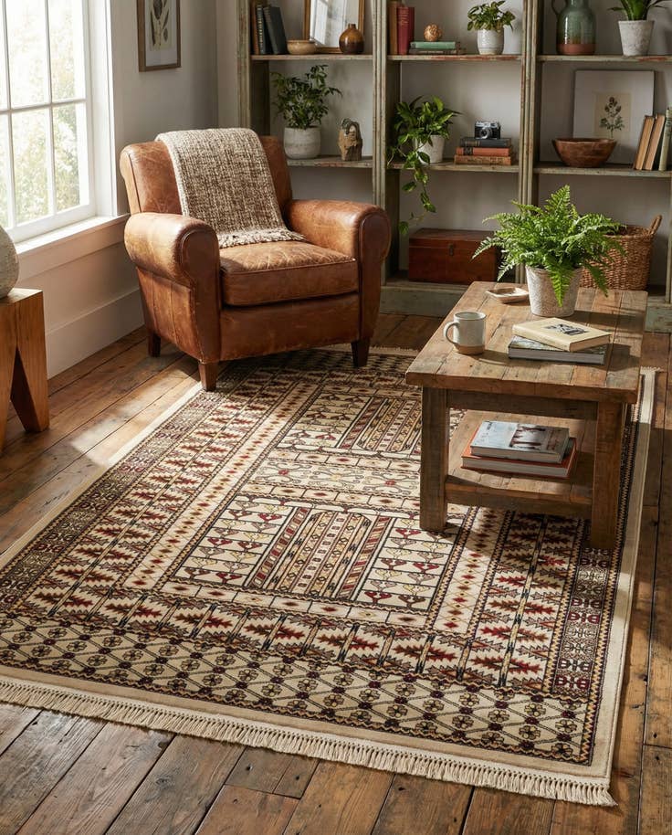 Detail image of 6' x 9' Bokhara Rug