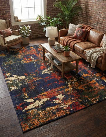 9' x 12' Washable Haerfest Rug