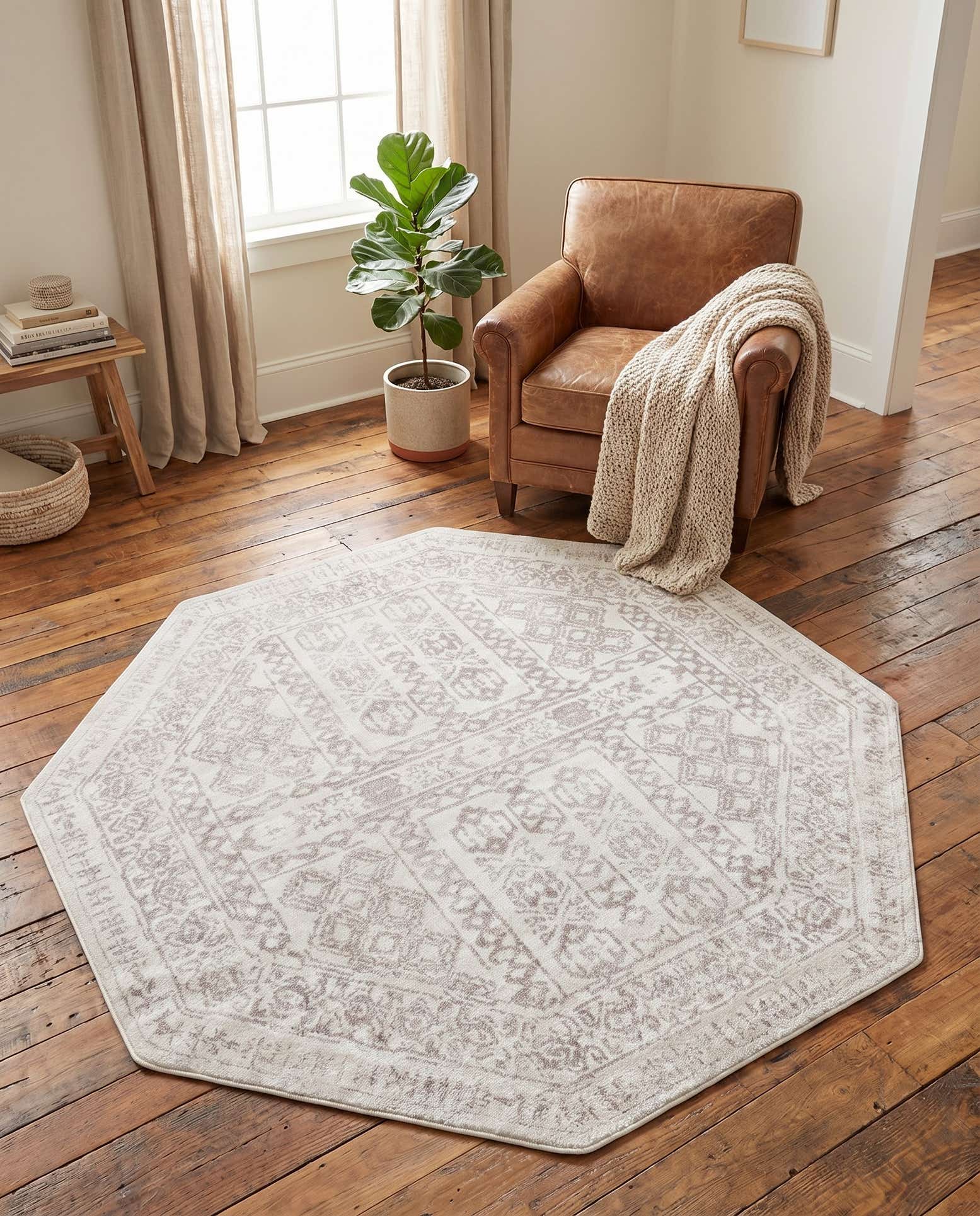 7' x 7' Oxford Octagon Rug