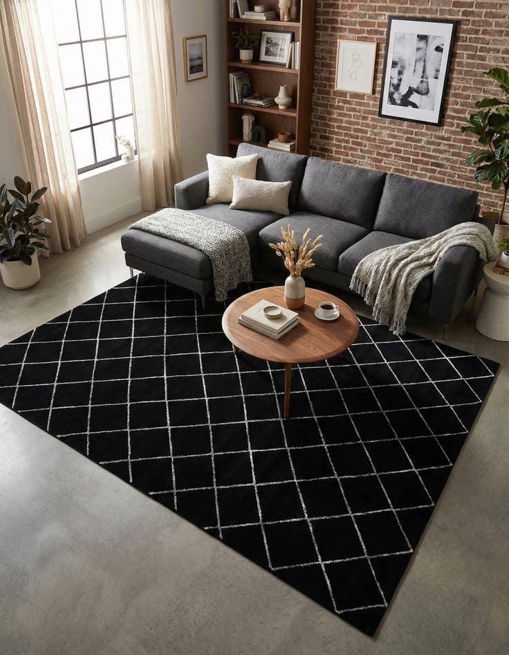 Detail image of 9' x 12' Vogue Geo Rug