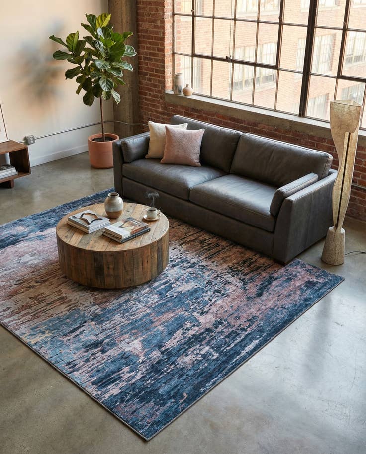 Detail image of 7' 10 x 7' 10 Yara Square Rug