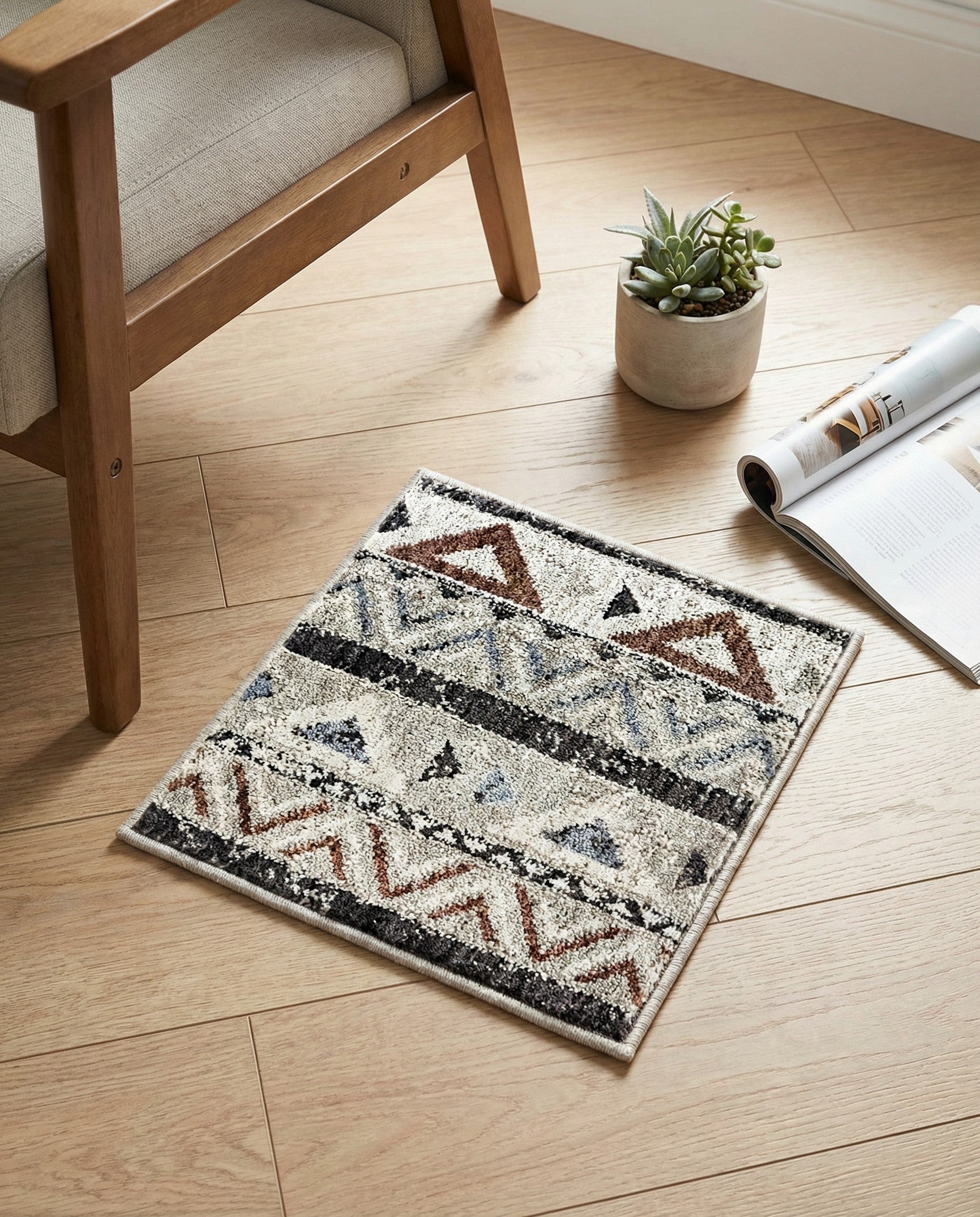 1' 4 x 1' 4 Eco Southwestern Sample Rug