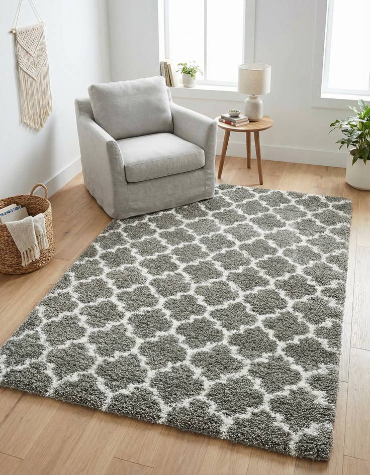 Detail image of 4' x 6' Marrakesh Shag Rug