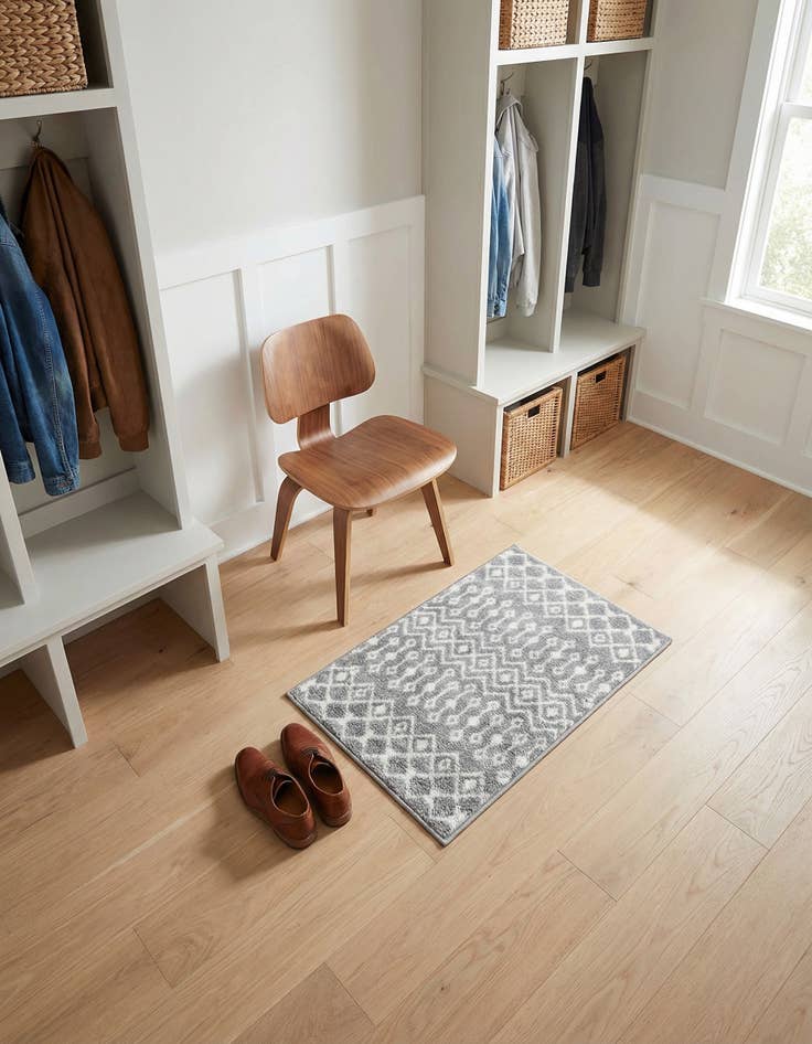 Detail image of 2' x 3' Moroccan Trellis Rug