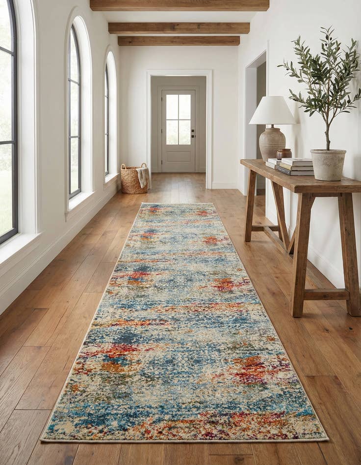 Detail image of 2' 7 x 12' Santiago Runner Rug