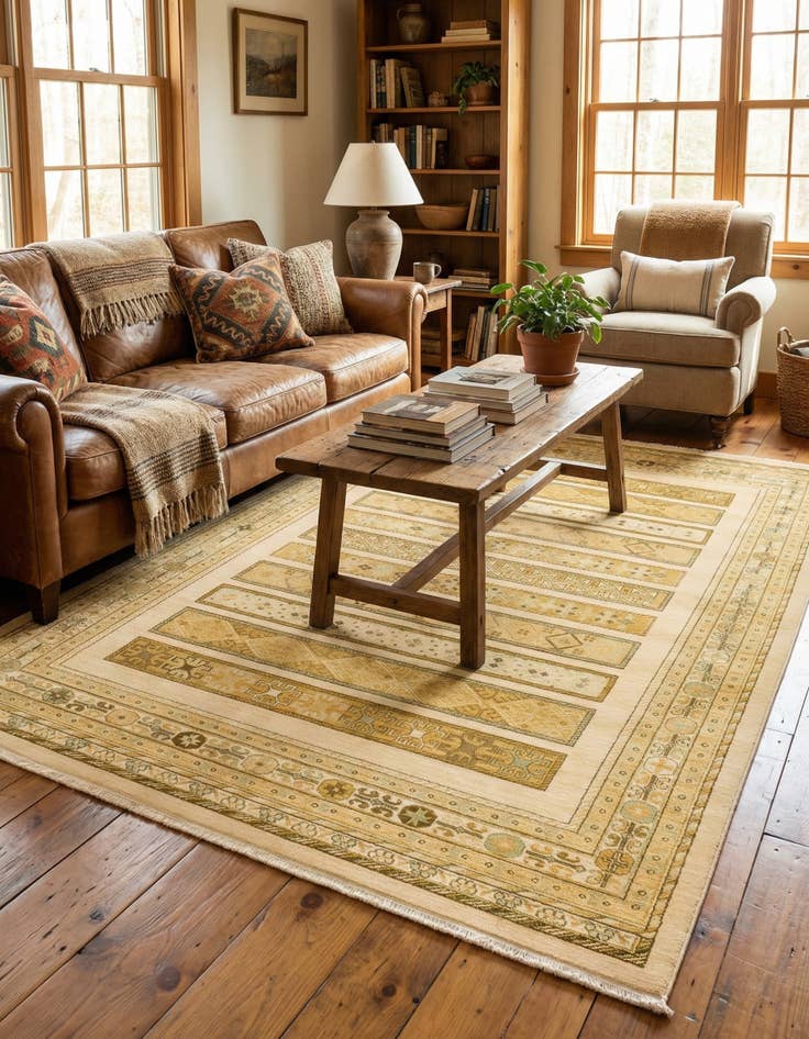 Detail image of 7' x 10' Kashkuli Gabbeh Rug