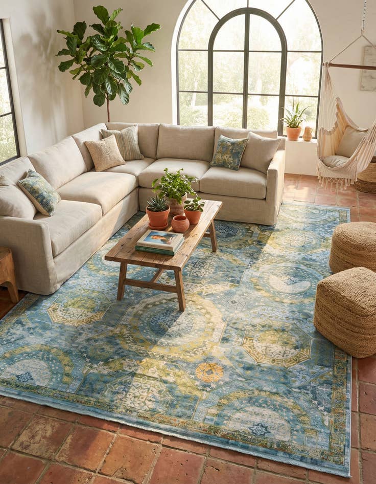 Detail image of 10' x 13' Santiago Rug