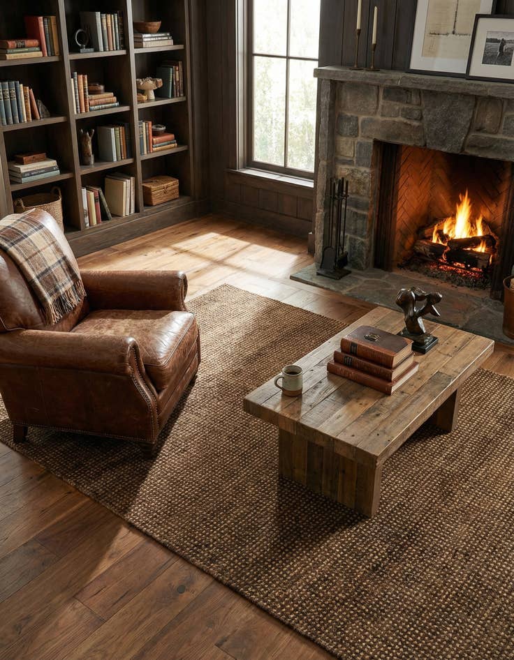 Detail image of 4' x 6' Juma Wool Rug