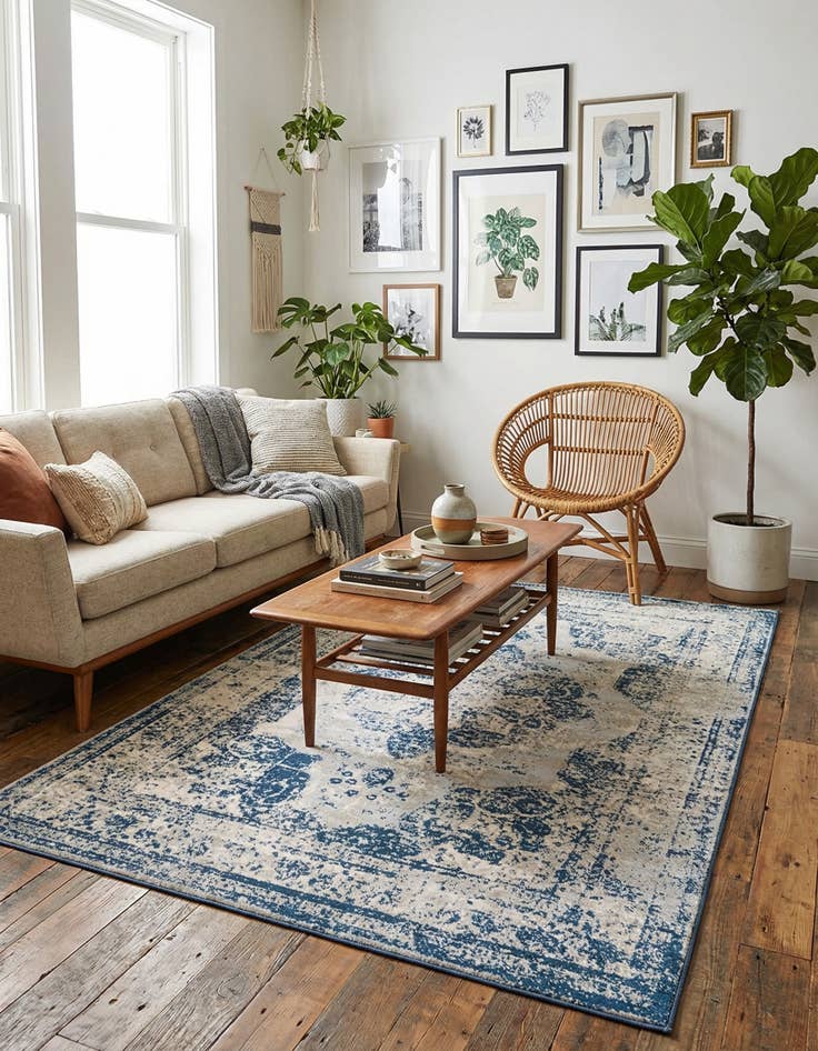 Detail image of 5' 3 x 8' Monaco Rug