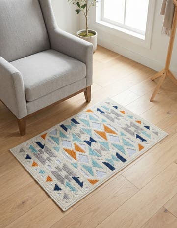 2' x 3' Easy-Clean Aruba Indoor / Outdoor Rug