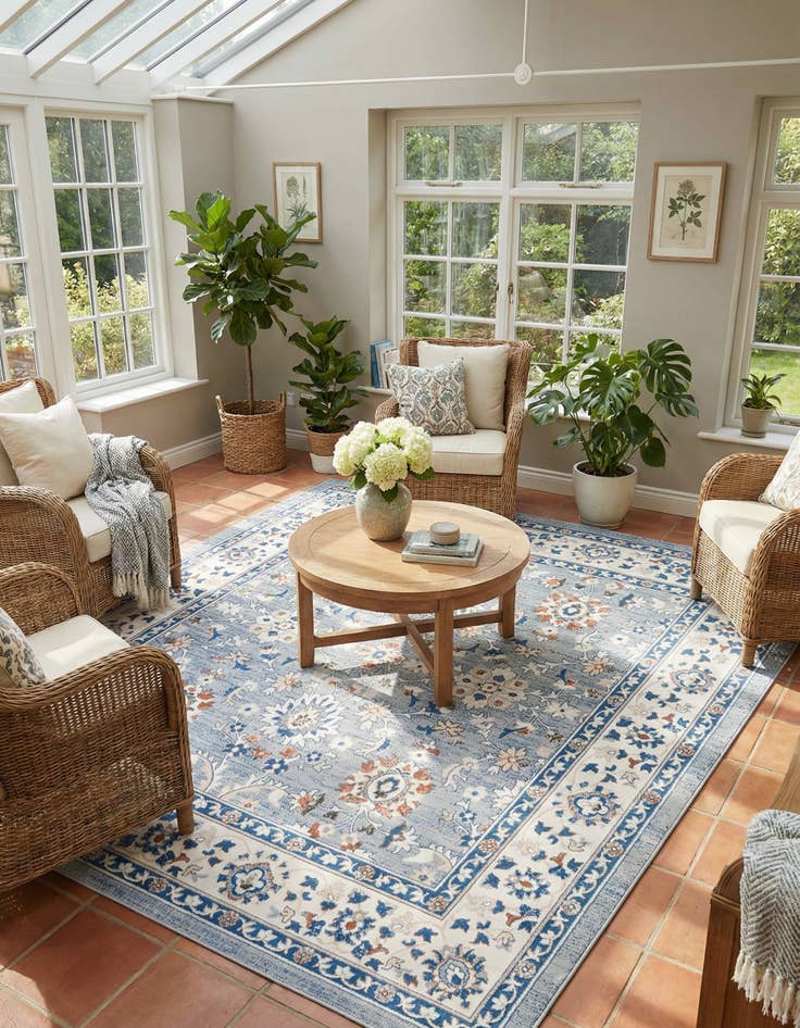 Detail image of 10' x 10' Charlotte Square Rug