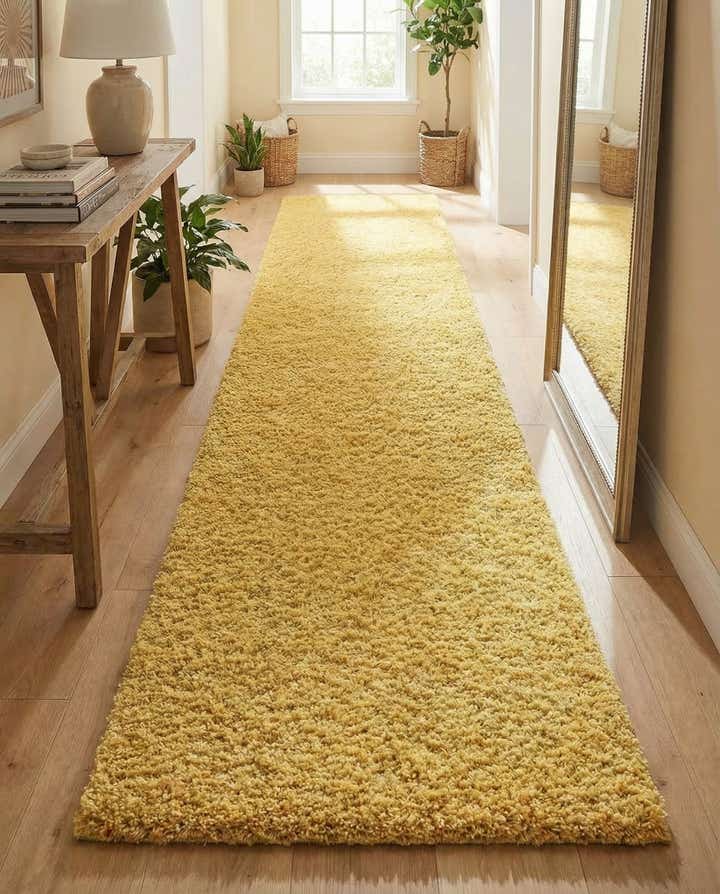 2' 7 x 20' Zermatt Shag Runner Rug