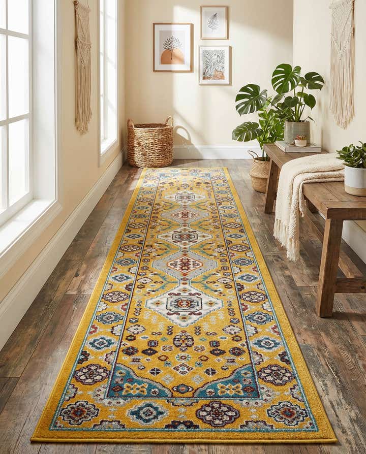 2' x 8' Kamala Washable Runner Rug