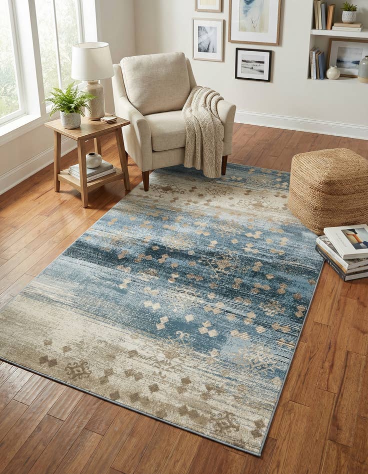 Detail image of 5' x 8' Mirage Rug