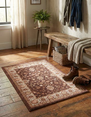Coffee Brown Medina Rug