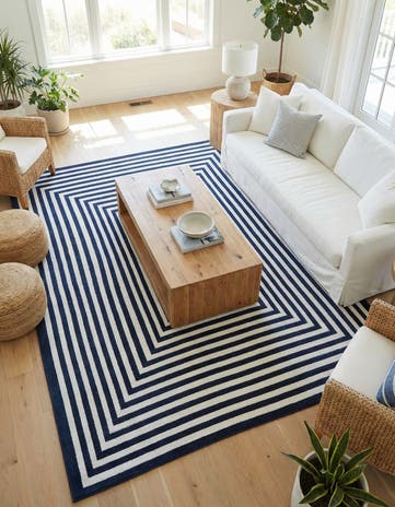 8' x 10' Easy-Clean Sabrina Soto Prescott Indoor / Outdoor Rug