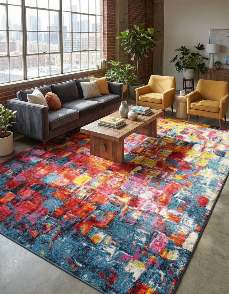 Detail image of 9' x 12' Florence Rug