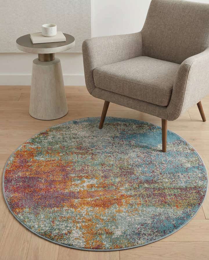 3' 3 x 3' 3 Paragon Round Rug