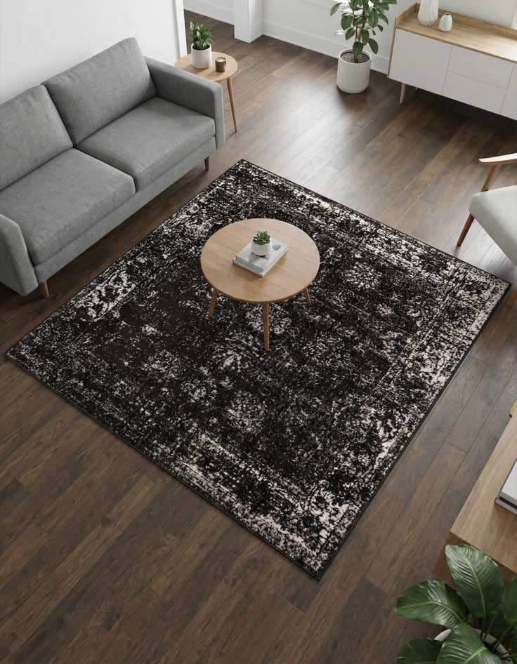 Detail image of 6' x 6' Monte Carlo Square Rug