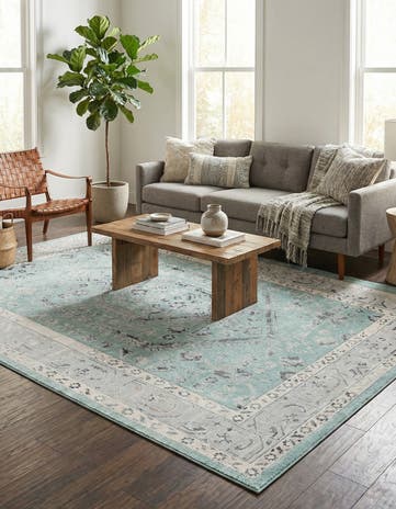 Aqua Aurelia Rug