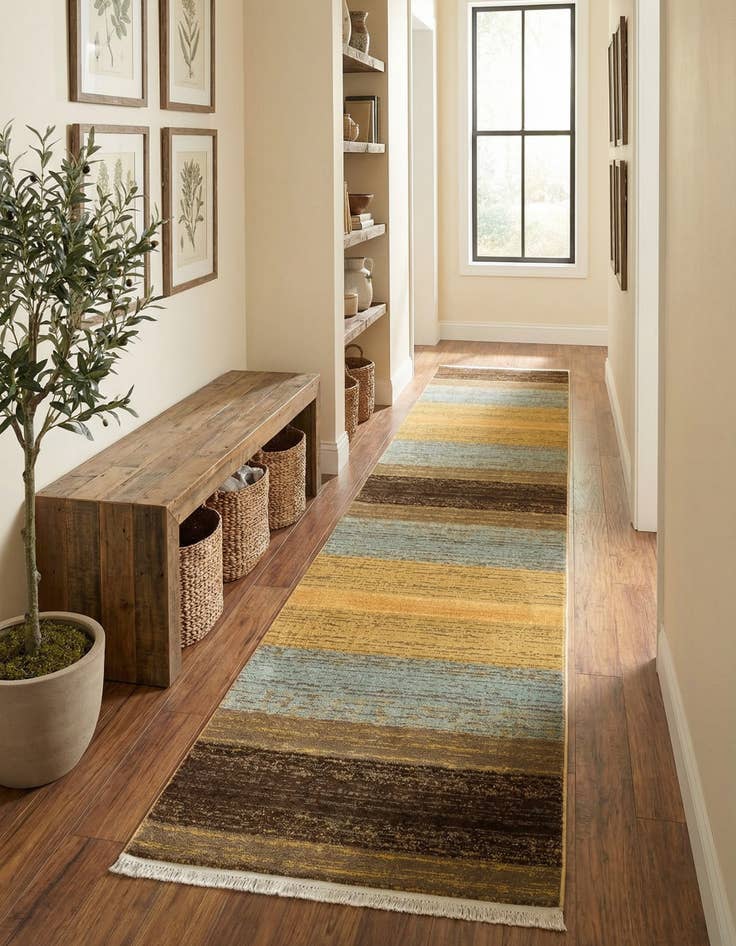 Detail image of 2' 7 x 10' Kashkuli Gabbeh Runner Rug