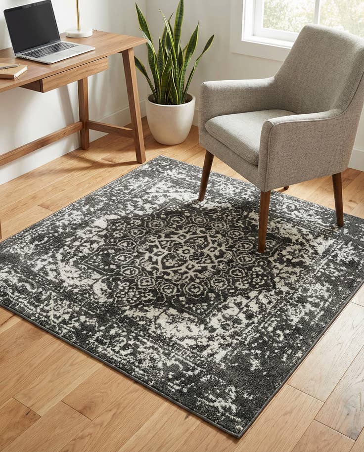 Detail image of 4' x 4' Arlington Square Rug