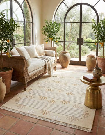 4' 1 x 6' Hand Knotted Darya Wool Rug