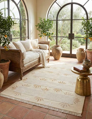 4' 1 x 6' Hand Knotted Darya Wool Rug