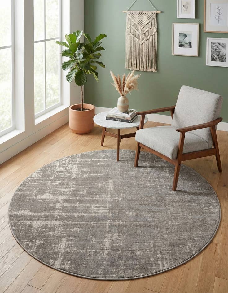 Detail image of 5' 3 x 5' 3 Valencia Round Rug
