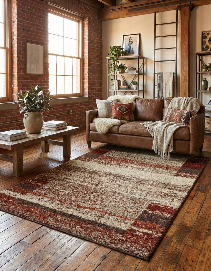 Detail image of 5' 3 x 8' Equinox Rug