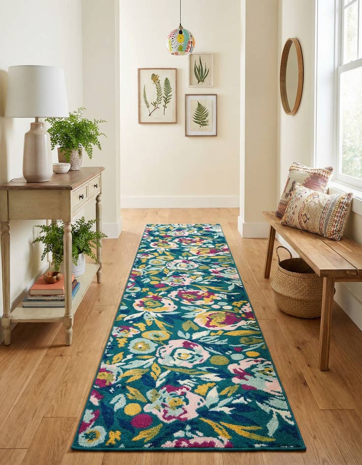Detail image of 2' 7 x 12' Bloom Runner Rug