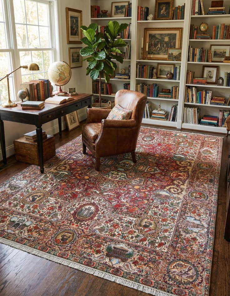 Detail image of 6' 1 x 9' Boutique Rug