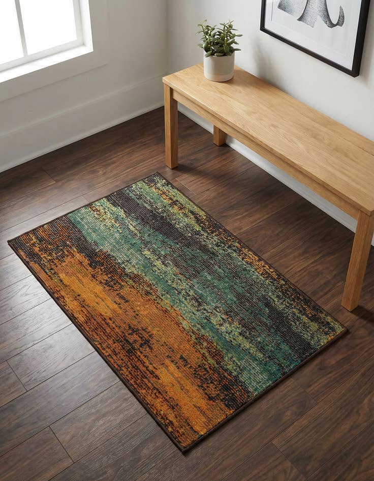 Detail image of 2' 2 x 3' Washable Sevilla Rug