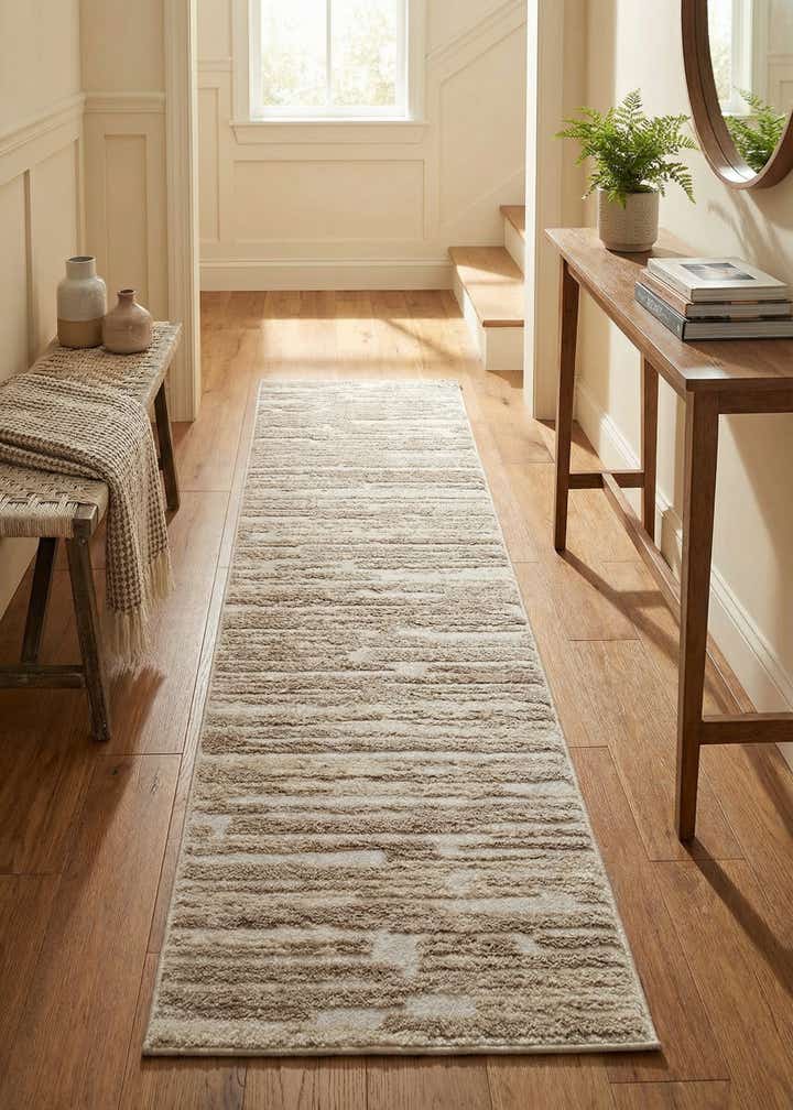 2' x 8' Sepia Runner Rug