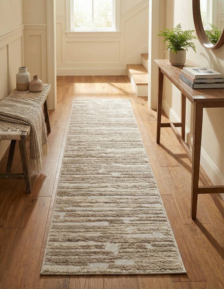 Detail image of 2' x 8' Sepia Runner Rug